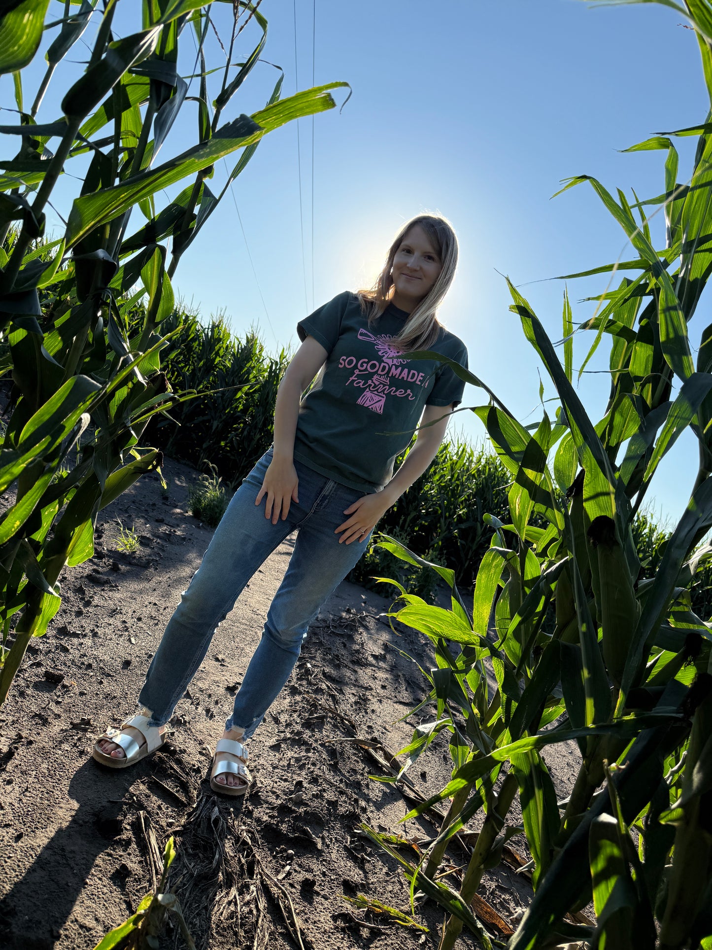 God Made a Farmer Tee