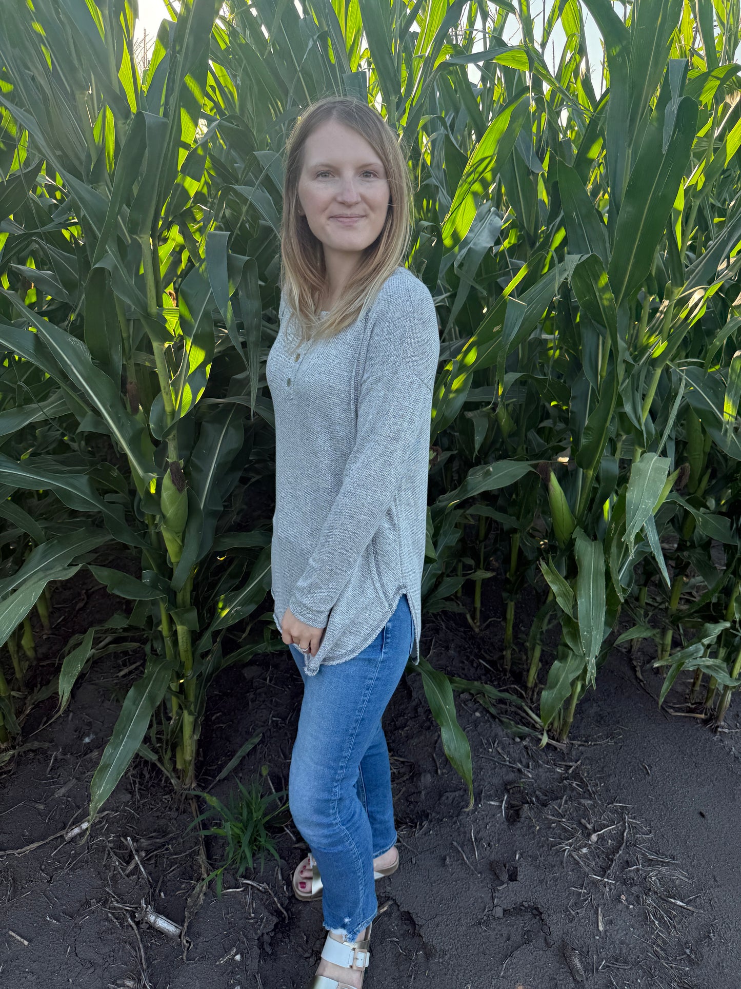 Heather Tunic Henley