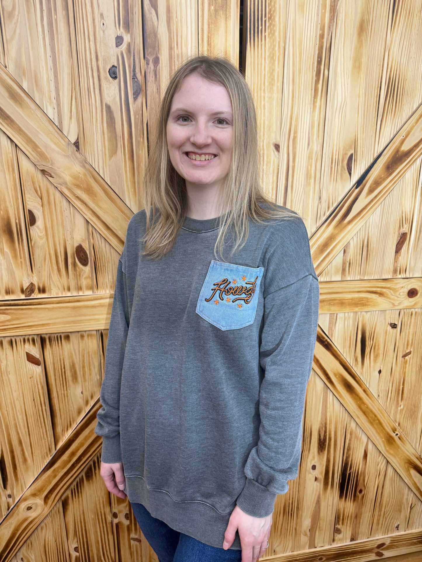 Howdy Pocket Pullover