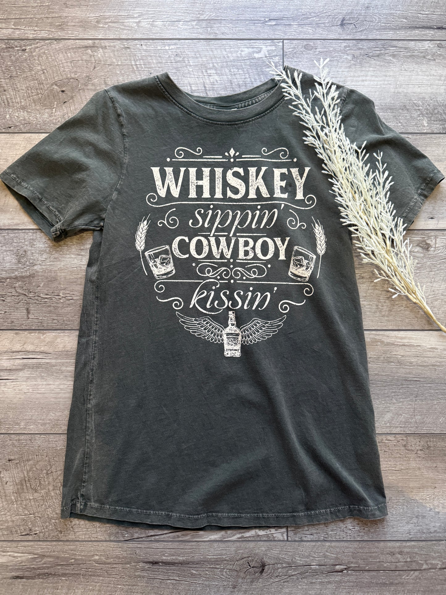 Whiskey Sippin' Graphic Top