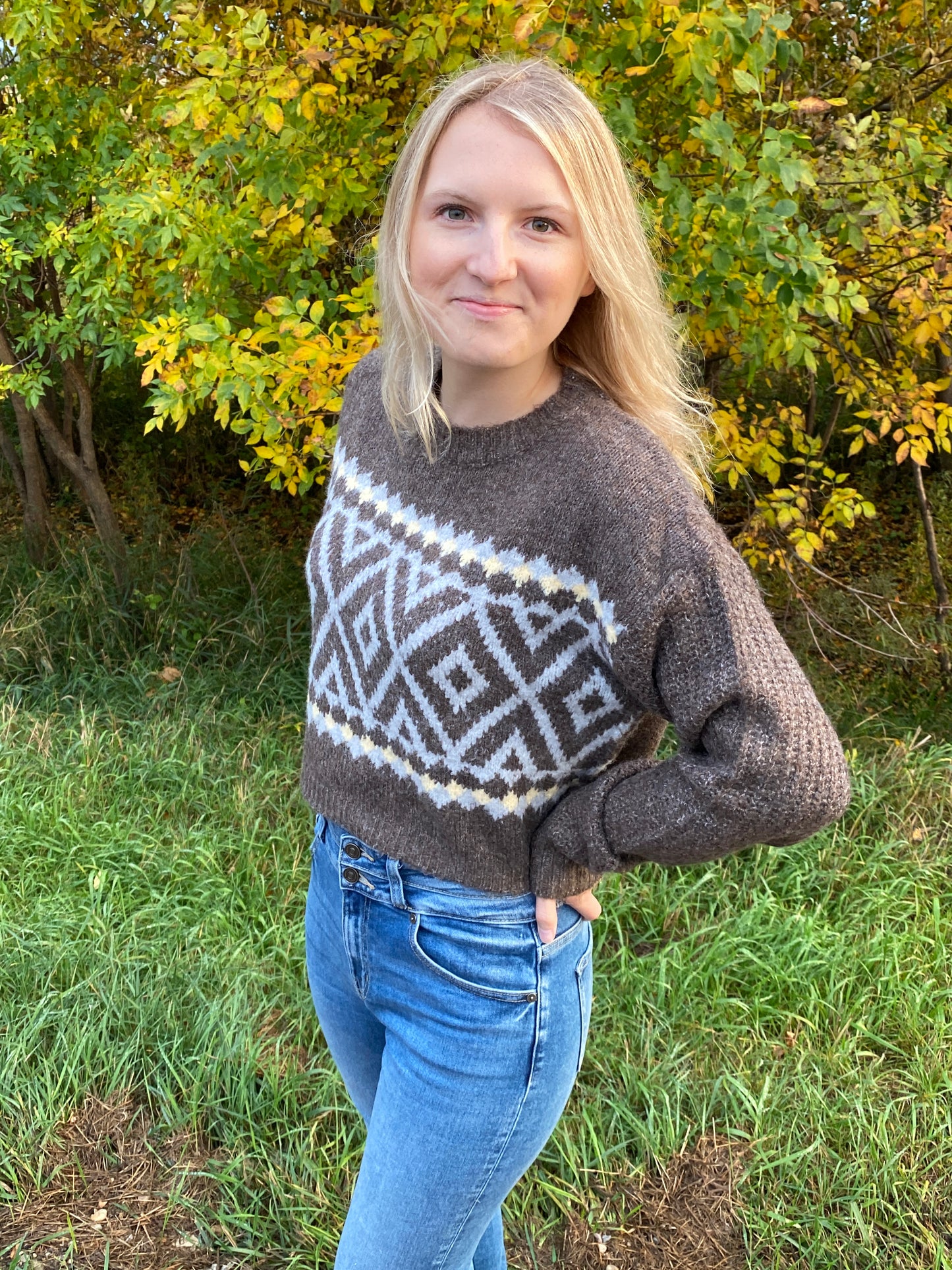 Fireside Cropped Sweater