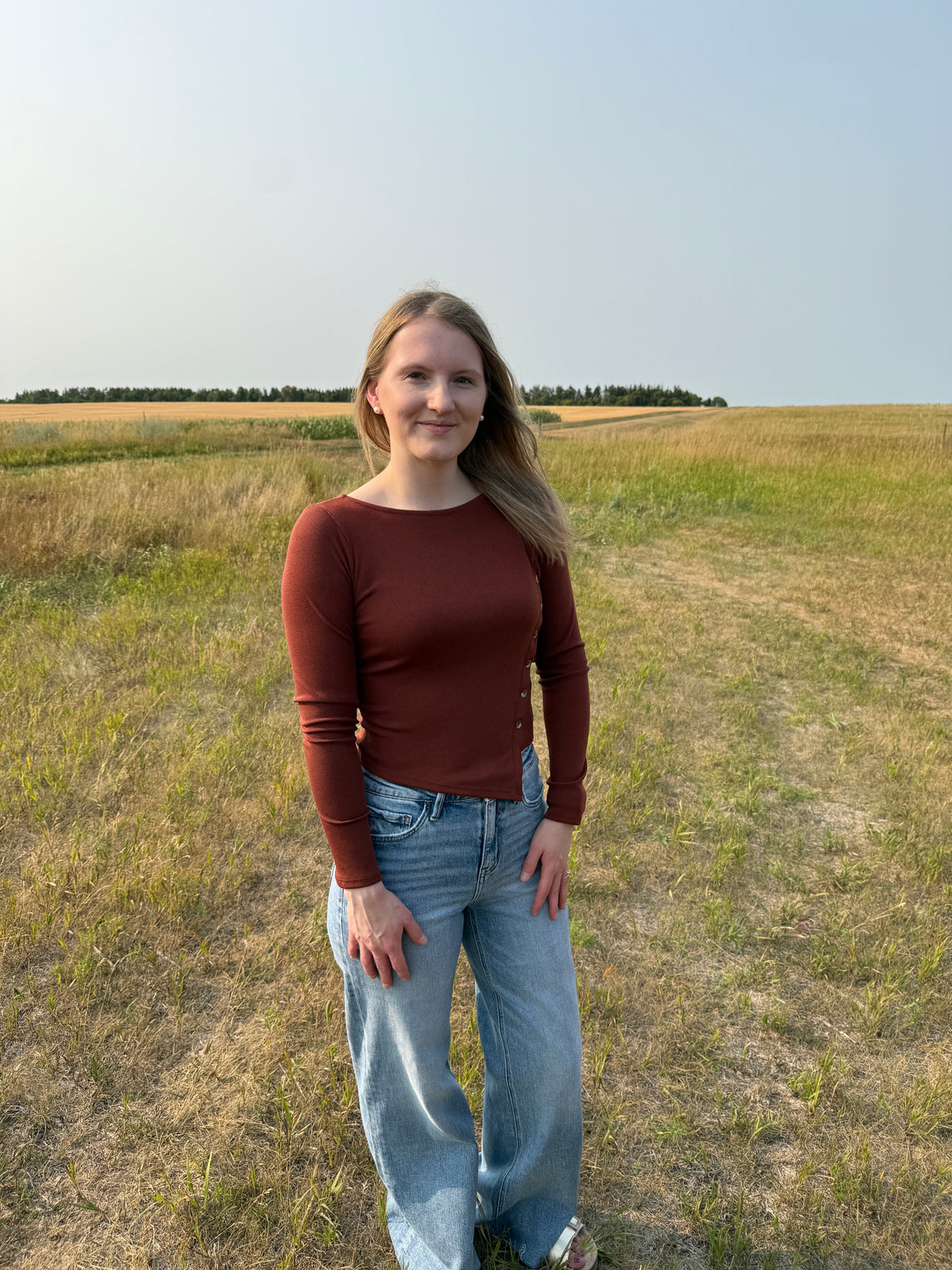 Rust Side Button Top