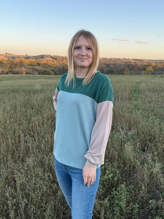 Crisp Air Ribbed Top
