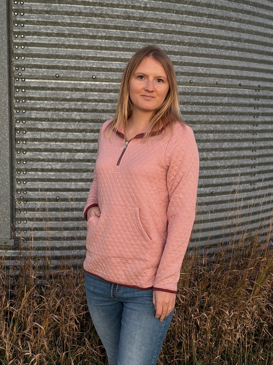 Aster Quilted Half Zip