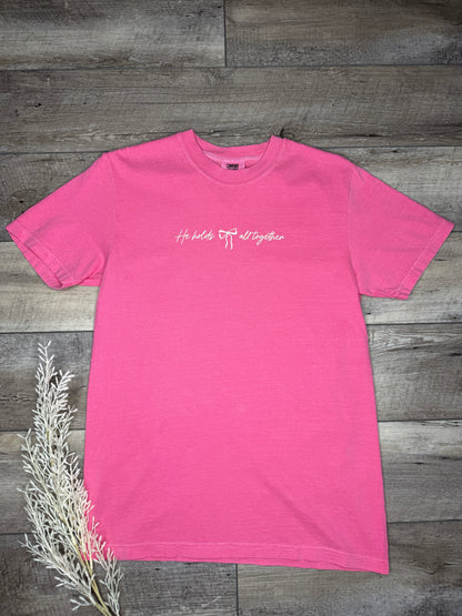 He Holds Together Graphic Top