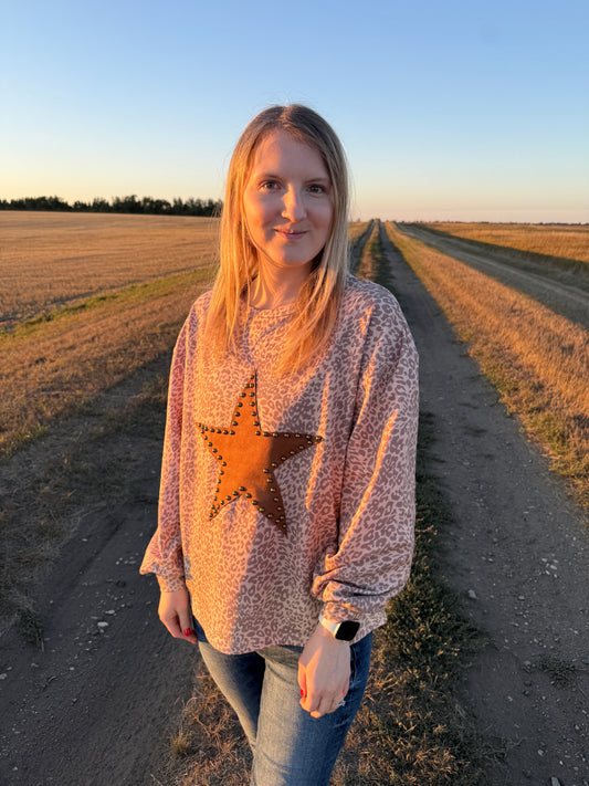 Star Studded Pullover