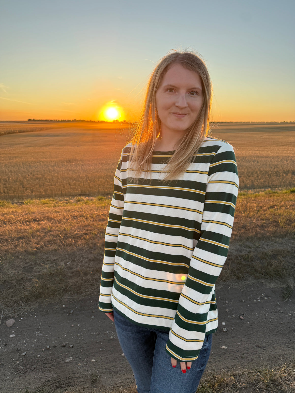 Greenfield Striped Top