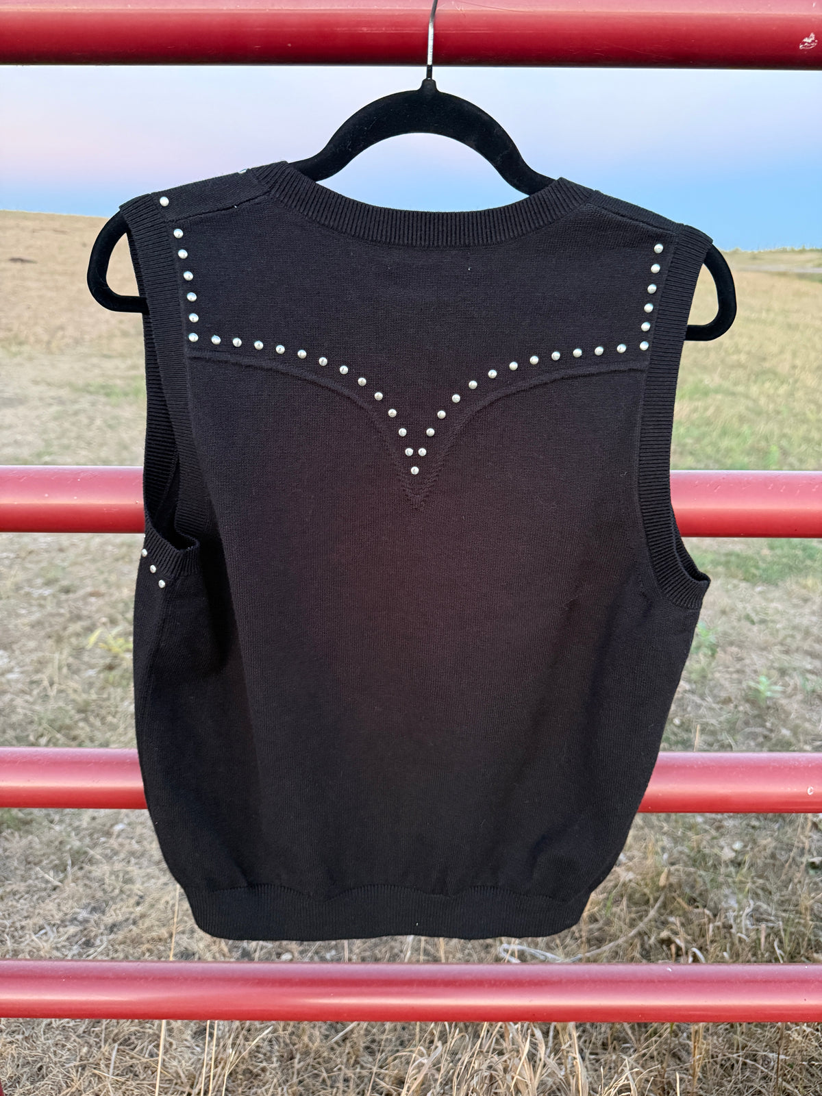 Drifter Stud Sweater Vest