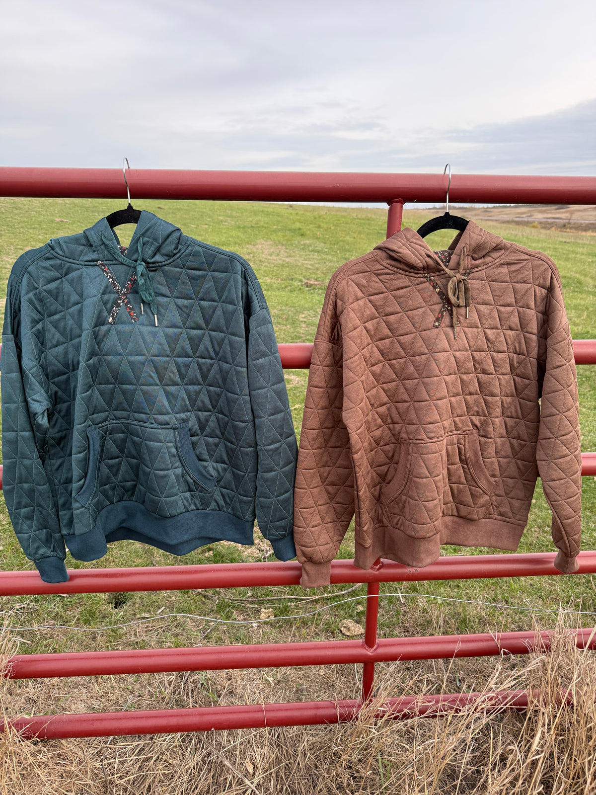 Meadow Quilted Hoodie