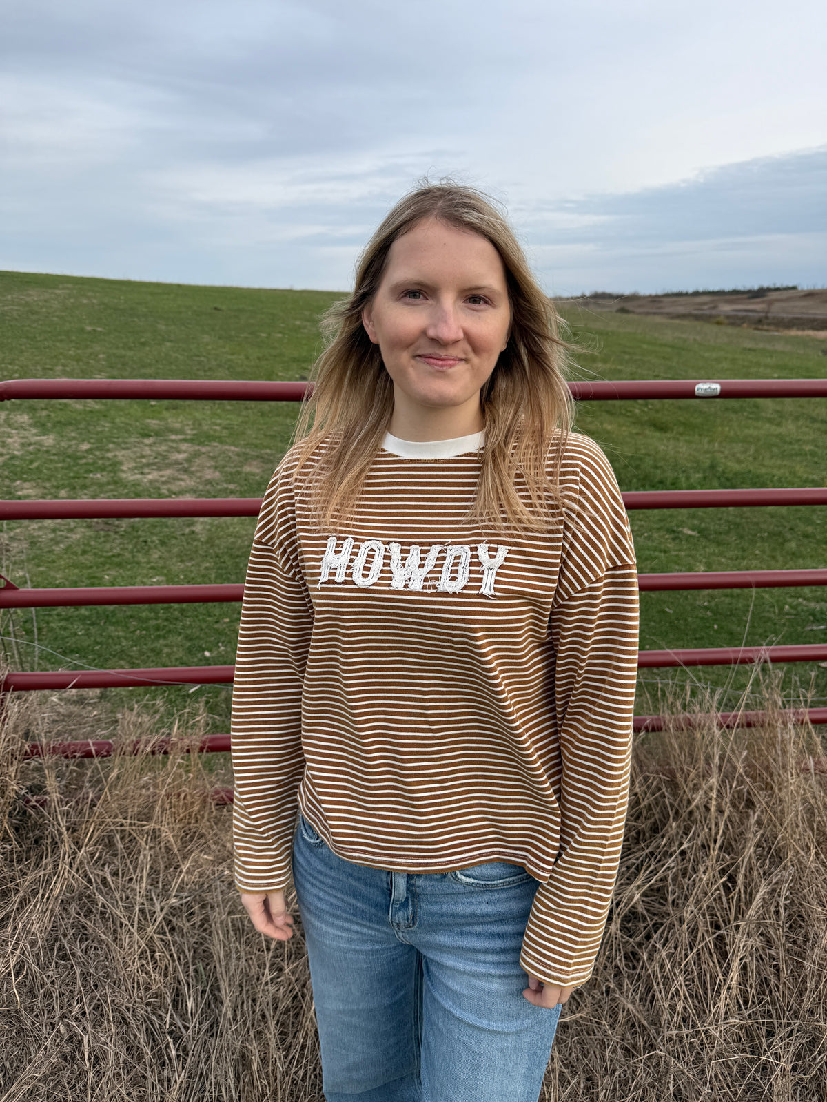 Howdy Striped Top