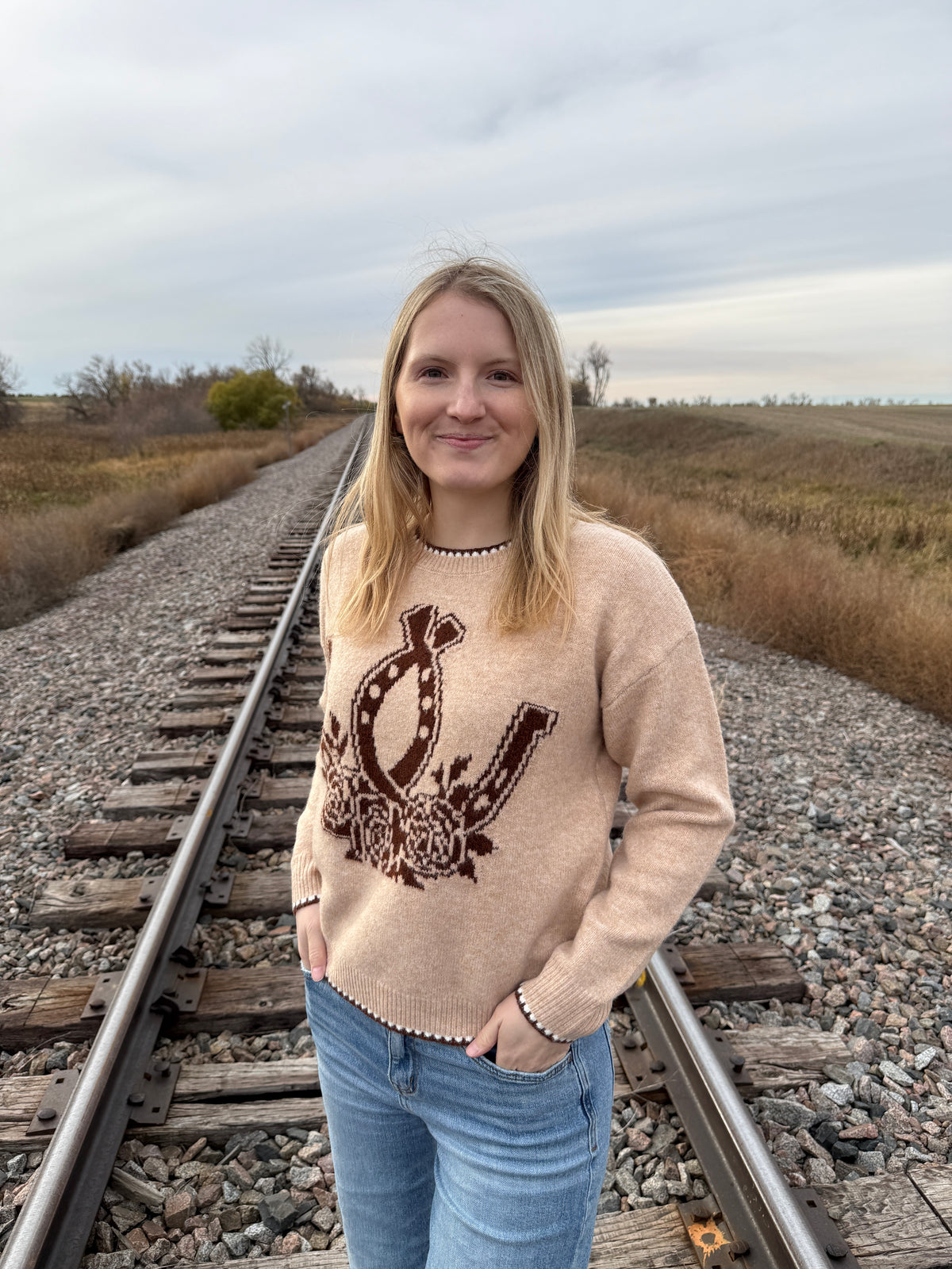 Lucky Blooms Sweater
