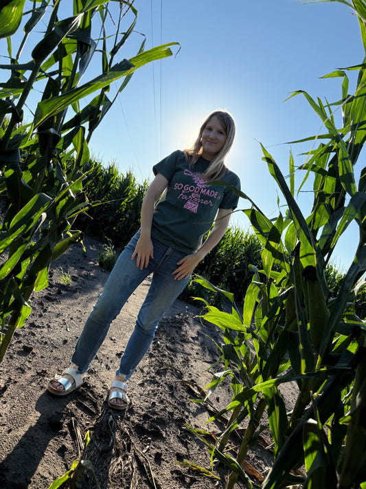 God Made a Farmer Tee