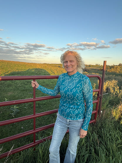 Boot Stitch Mesh Top