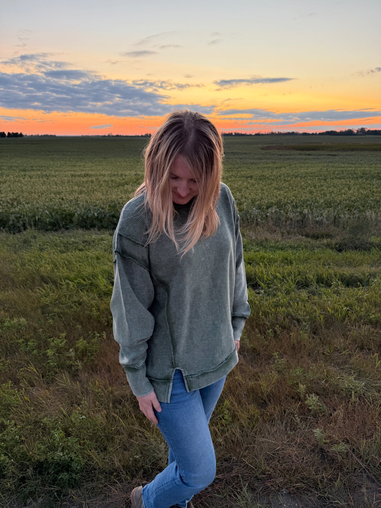 Double Ribbed Pullover